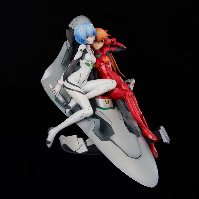 Neon Genesis Evangelion Pre-Painted Figure: Rei & Asuka Twinmore Object image 12