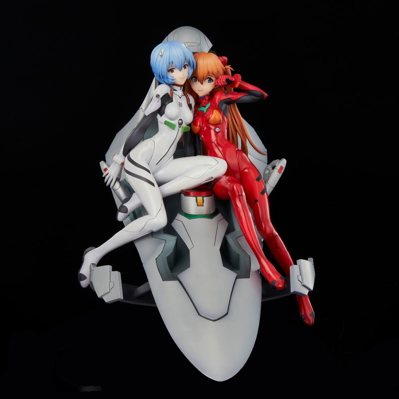 Neon Genesis Evangelion Pre-Painted Figure: Rei & Asuka Twinmore Object image 14