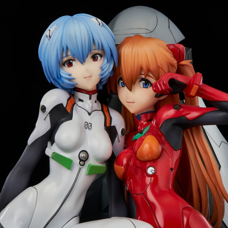 Neon Genesis Evangelion Pre-Painted Figure: Rei & Asuka Twinmore Object image 16