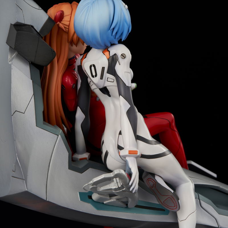 Neon Genesis Evangelion Pre-Painted Figure: Rei & Asuka Twinmore Object image 19