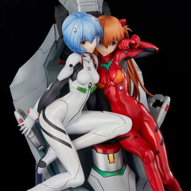 Neon Genesis Evangelion Pre-Painted Figure: Rei & Asuka Twinmore Object image 23