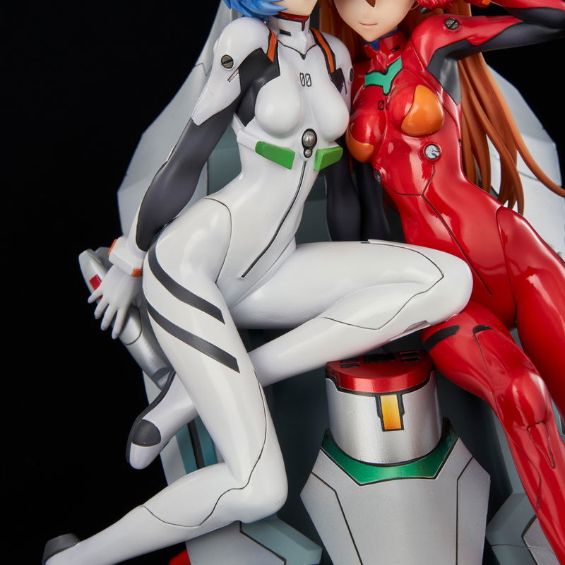 Neon Genesis Evangelion Pre-Painted Figure: Rei & Asuka Twinmore Object image 24