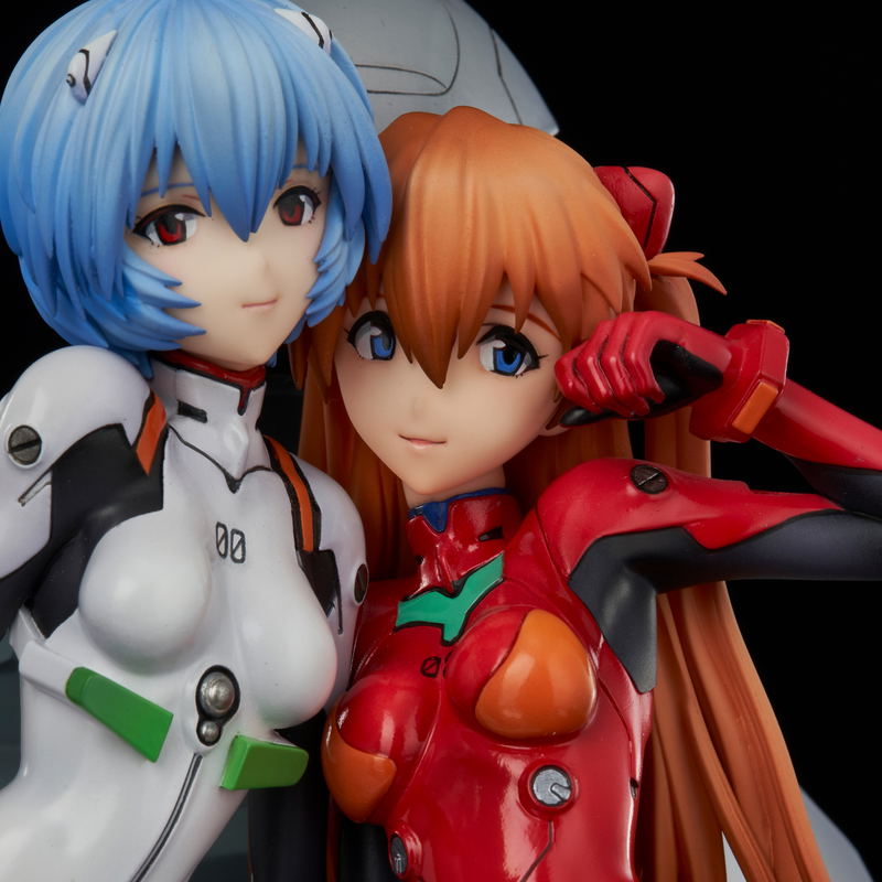 Neon Genesis Evangelion Pre-Painted Figure: Rei & Asuka Twinmore Object image 26