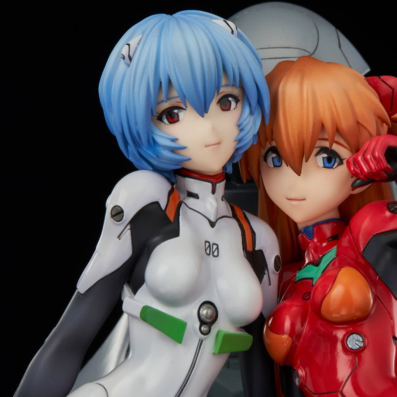 Neon Genesis Evangelion Pre-Painted Figure: Rei & Asuka Twinmore Object image 27