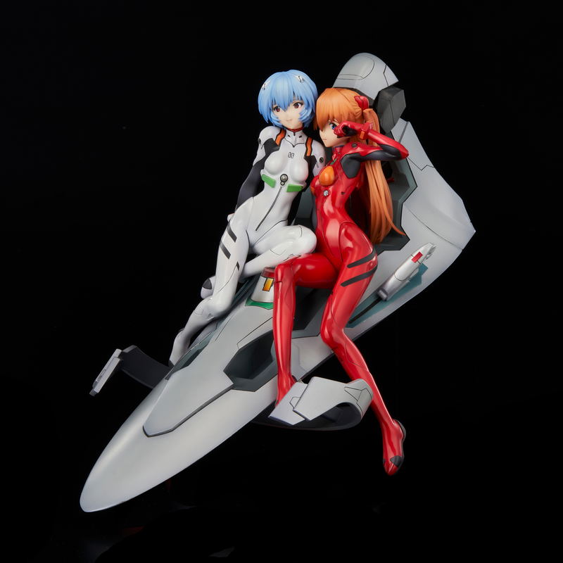 Neon Genesis Evangelion Pre-Painted Figure: Rei & Asuka Twinmore Object image 4