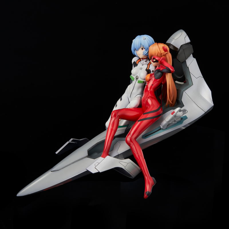 Neon Genesis Evangelion Pre-Painted Figure: Rei & Asuka Twinmore Object image 5