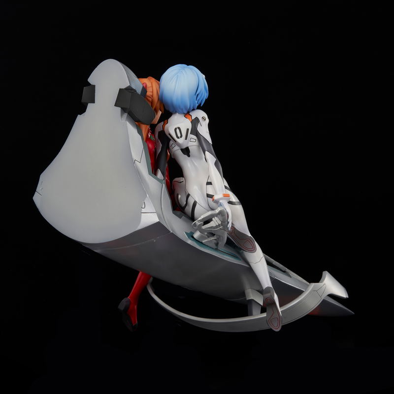 Neon Genesis Evangelion Pre-Painted Figure: Rei & Asuka Twinmore Object image 8
