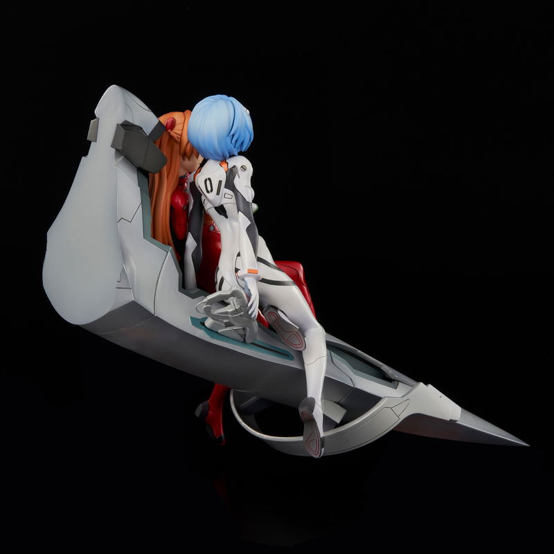 Neon Genesis Evangelion Pre-Painted Figure: Rei & Asuka Twinmore Object image 9