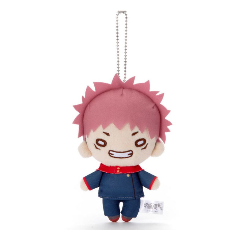 Nitotan Jujutsu Kaisen Plush with Ball Chain: Yuji Itadori image 1