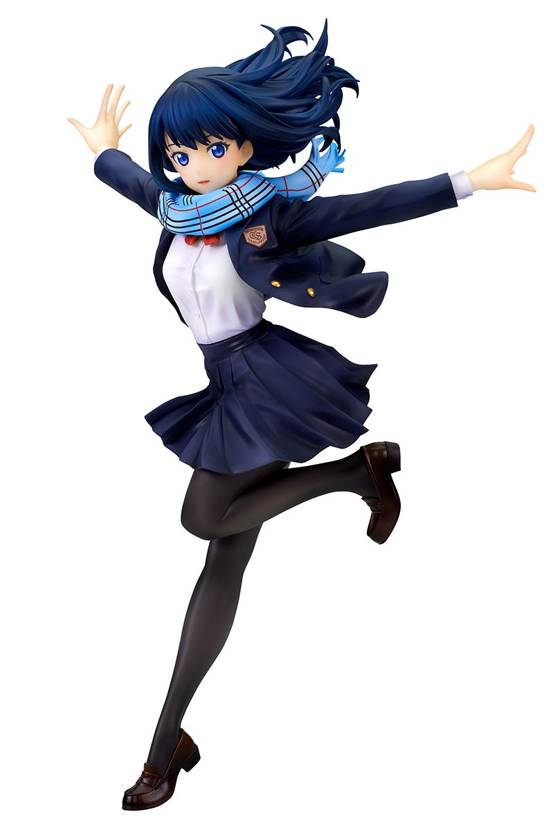 SSSS.Gridman 1/7 Scale Pre-Painted Figure: Rikka Takarada School Uniform Ver. image 1
