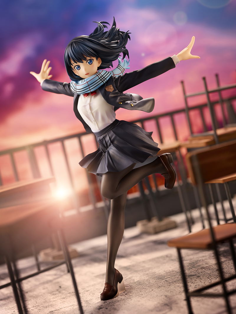 SSSS.Gridman 1/7 Scale Pre-Painted Figure: Rikka Takarada School Uniform Ver. image 11