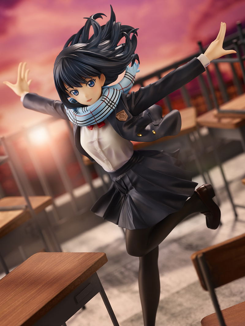 SSSS.Gridman 1/7 Scale Pre-Painted Figure: Rikka Takarada School Uniform Ver. image 12