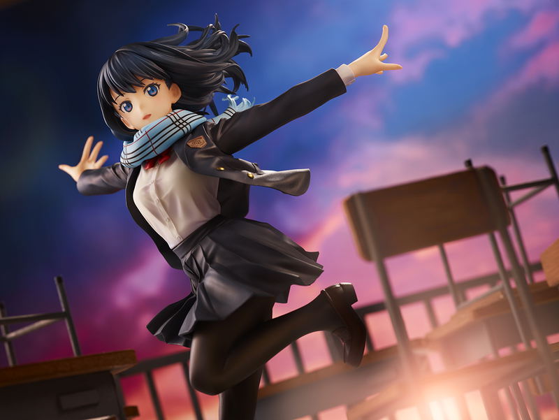 SSSS.Gridman 1/7 Scale Pre-Painted Figure: Rikka Takarada School Uniform Ver. image 13