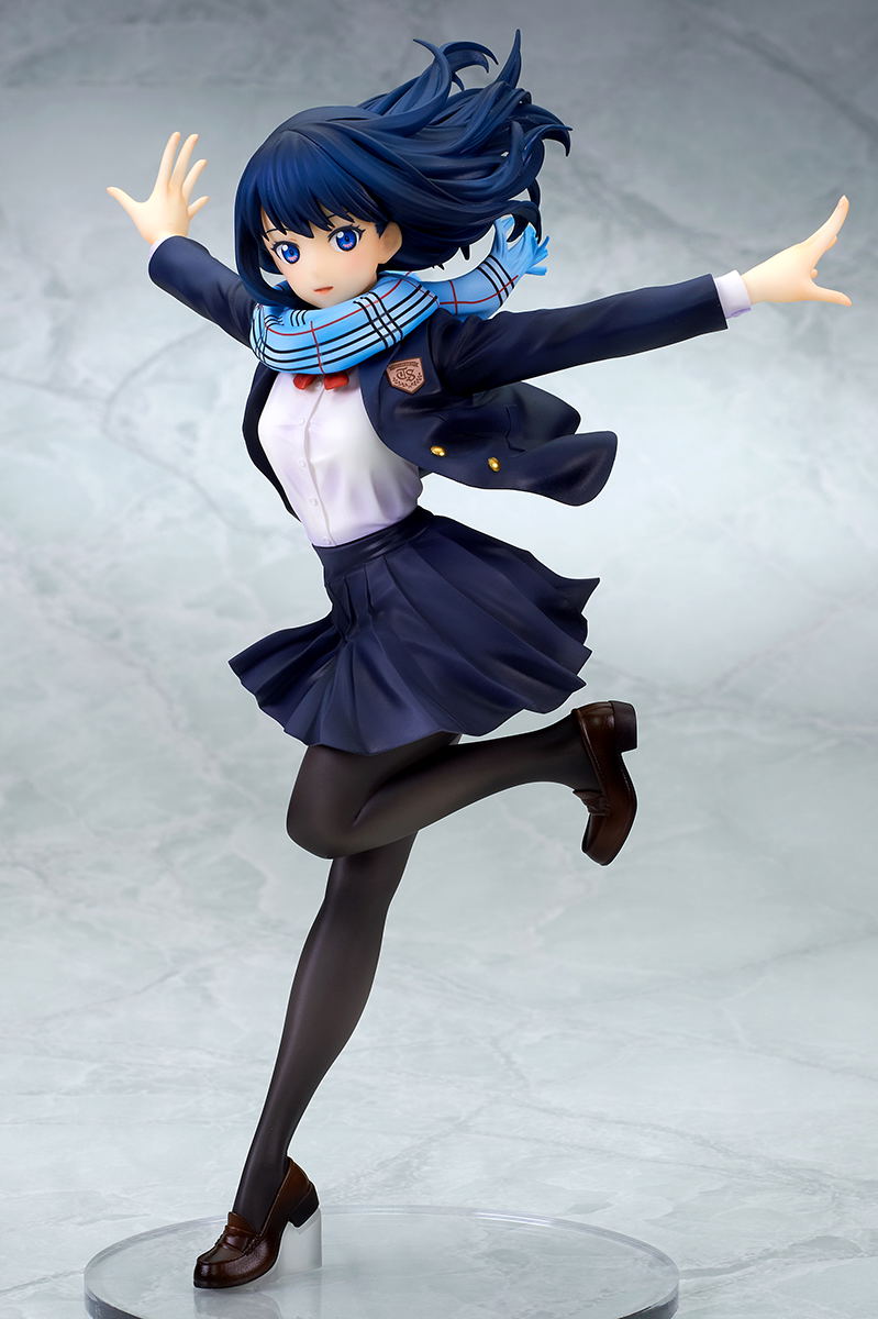 SSSS.Gridman 1/7 Scale Pre-Painted Figure: Rikka Takarada School Uniform Ver. image 2