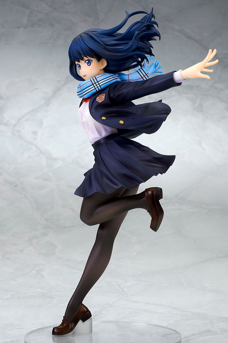 SSSS.Gridman 1/7 Scale Pre-Painted Figure: Rikka Takarada School Uniform Ver. image 4