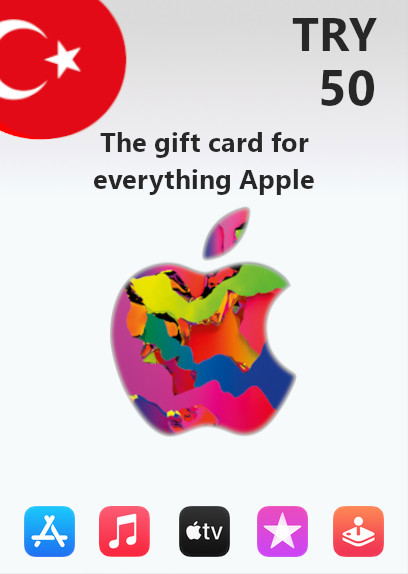 Apple Gift Card 50 TRY | Turkey Account <span class="ext ext_digital">digital</span> image 1