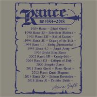 Rance - Rance History T-shirt Light Gray (XL Size)