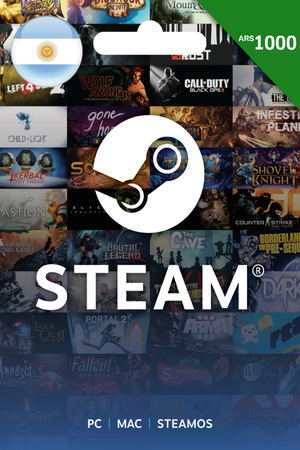 Steam Gift Card (ARS 1000 | For Argentina Currency Only)_