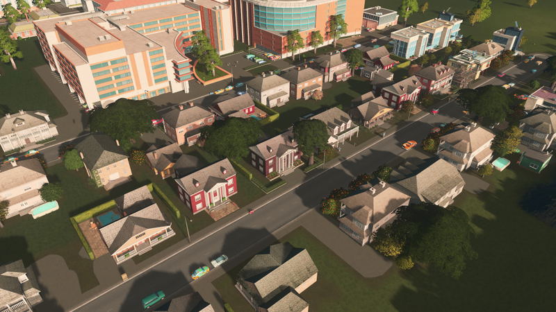 Cities: Skylines - Content Creator Pack: University City (DLC) <span class="ext" style="background-color: #B0000F; color: #FFFFFF;">DLC</span> <span class="ext" style="background-color: #2a475e; color: #FFFFFF;">STEAM</span> <span class="ext ext_digital">digital</span> image 7
