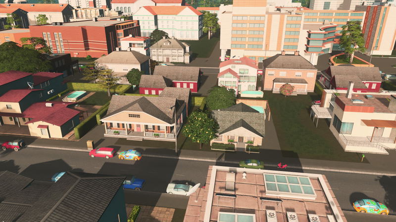 Cities: Skylines - Content Creator Pack: University City (DLC) <span class="ext" style="background-color: #B0000F; color: #FFFFFF;">DLC</span> <span class="ext" style="background-color: #2a475e; color: #FFFFFF;">STEAM</span> <span class="ext ext_digital">digital</span> image 9