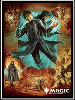 MAGIC: The Gathering Players Card Sleeve: Zendikar Rising Jace, Mirror Mage (MTGS-145) image 1
