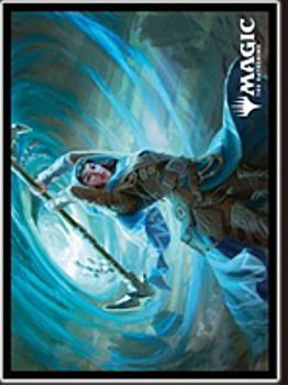 MAGIC: The Gathering Players Card Sleeve: Zendikar Rising Sea Gate Stormcaller (MTGS-148) image 1