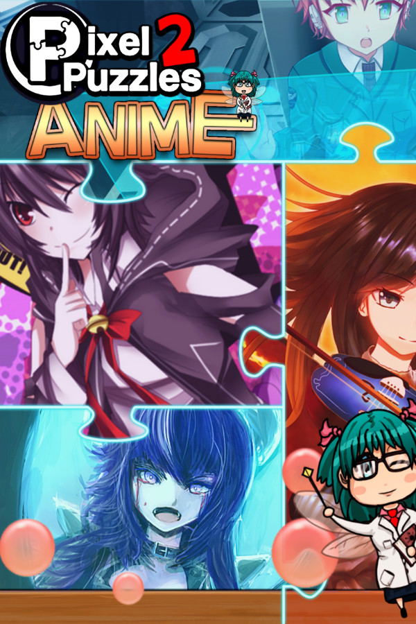 Pixel Puzzles 2: Anime - The Kawaii Themed Puzzler <span class="ext" style="background-color: #2a475e; color: #FFFFFF;">STEAM</span> <span class="ext ext_digital">digital</span> image 1