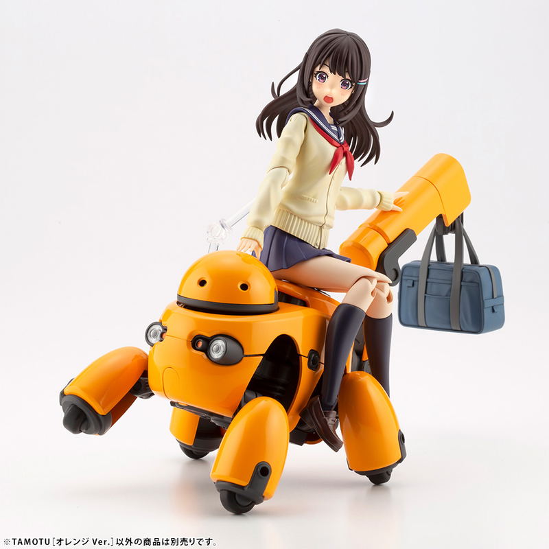 Maruttoys 1/12 Scale Plastic Model Kit: Tamotu Orange Ver. image 16