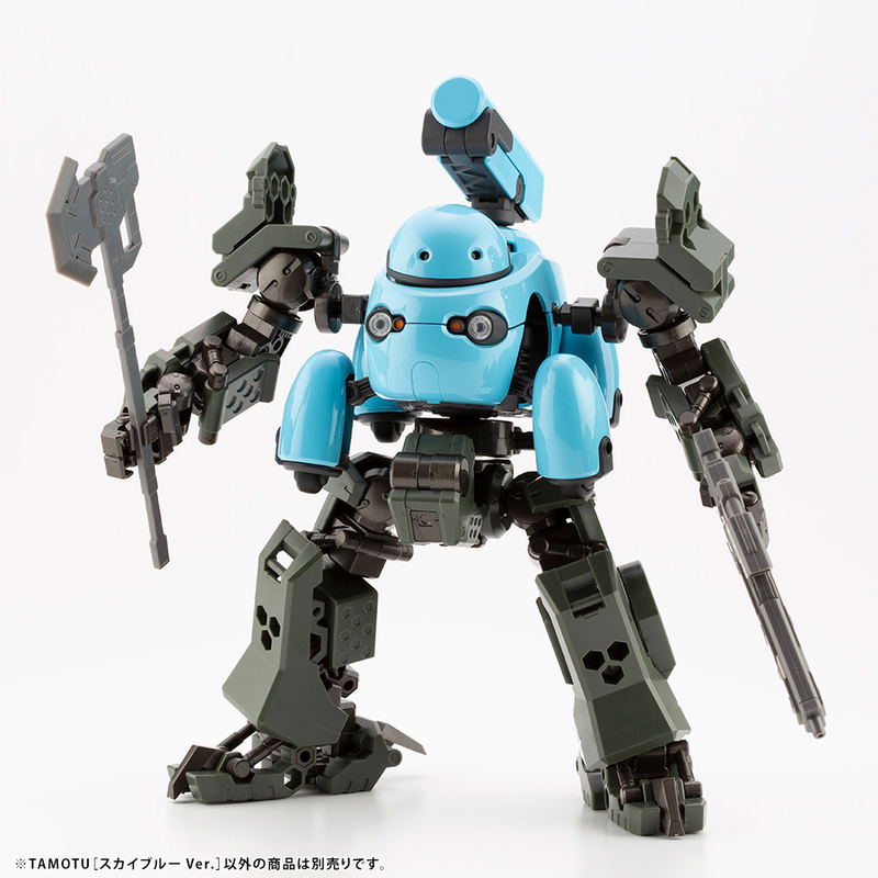 Maruttoys 1/12 Scale Plastic Model Kit: Tamotu Sky Blue Ver. image 16
