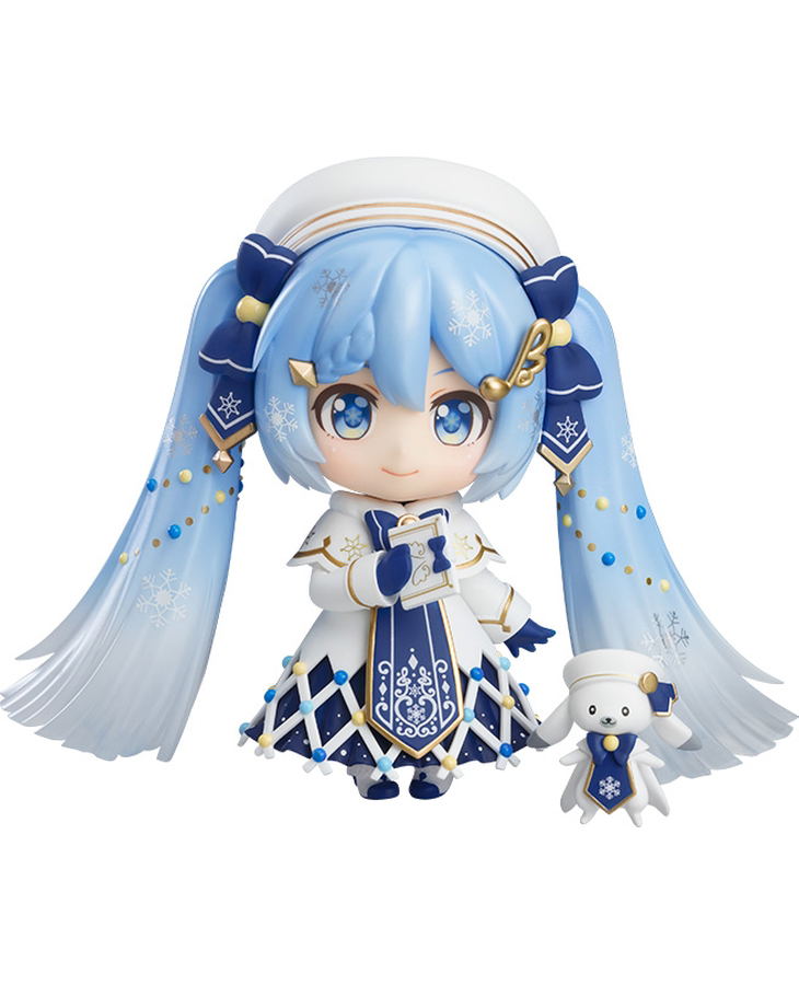 Nendoroid No. 1539 Character Vocal Series 01 Hatsune Miku: Snow Miku Glowing Snow Ver. [GSC Online Shop Exclusive Ver.] image 1