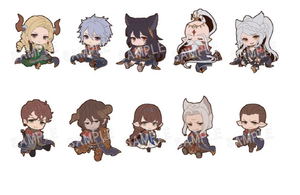 Granblue Fantasy - Petanko Trading Rubber Strap Vol. 5 (Random Single)_