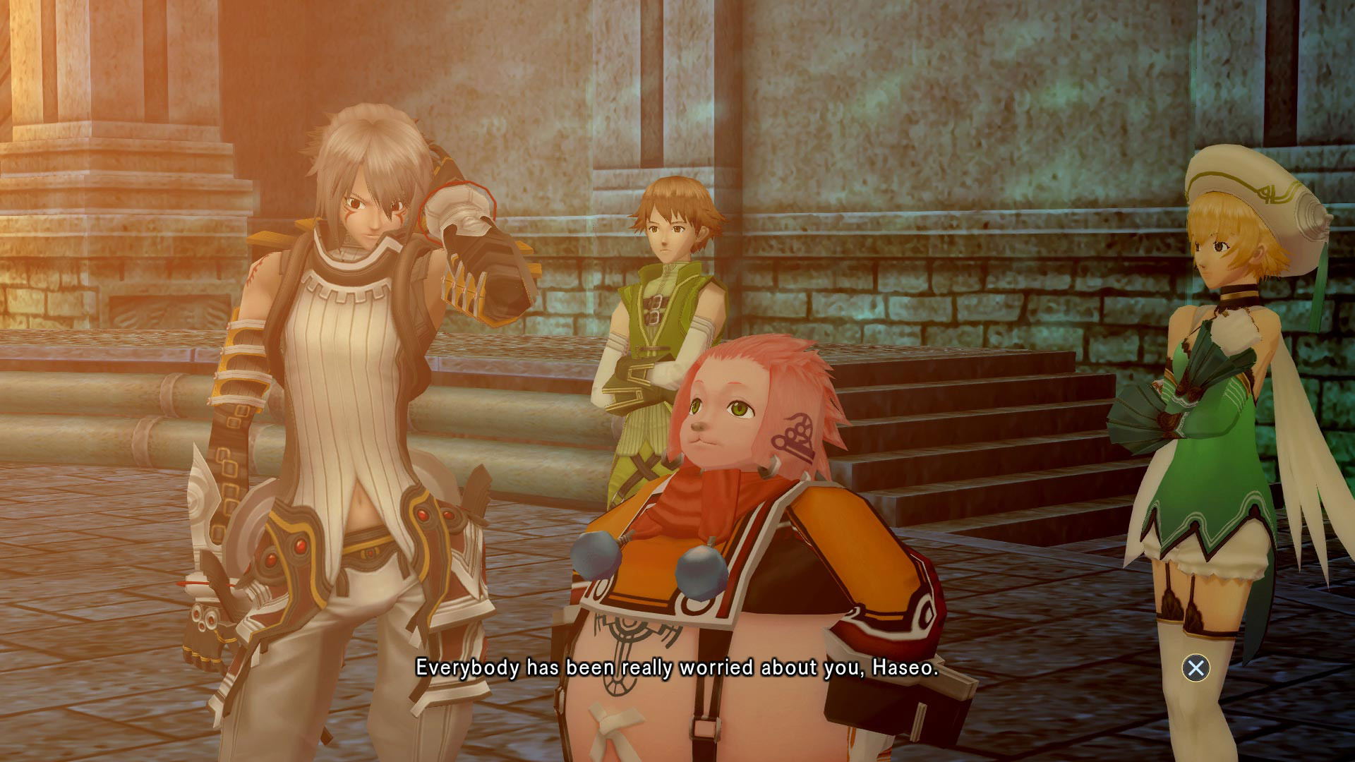 .hack//G.U. → Last Recode|2006年『.hack//G.U.』|ゲーム画面例(比較組 2)