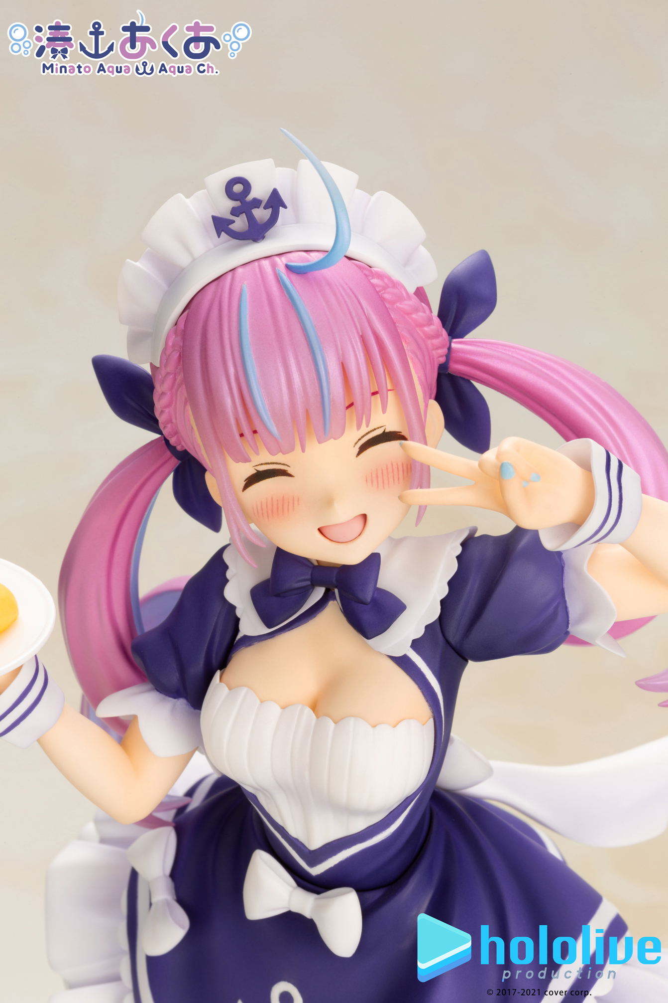 Hololive Production 1/7 Scale Pre-Painted Figure: Minato Aqua