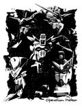Mobile Suit Gundam Wing - Operation Meteor MS T-shirt White (S Size) thumbnail 2