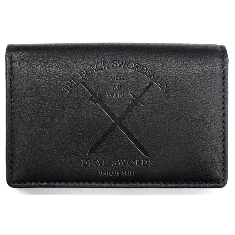 Sword Art Online - Black Swordsman Kirito Synthetic Leather Card Case image 1