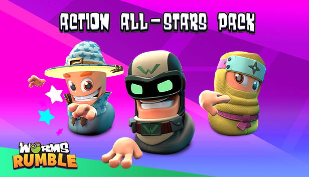 Worms Rumble: Action All-Stars Pack (DLC) DLC STEAM digital — Import Game Deal
