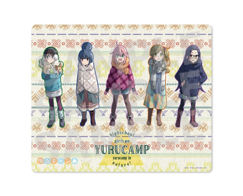 Yurucamp - Mouse Pad image 1