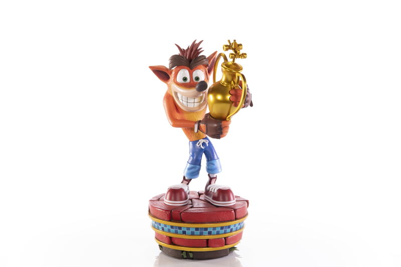 Crash Team Racing Nitro-Fueled Resin Painted Statue: Crash (Winner) [Standard Edition] image 1