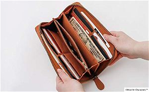 Moomin Genuine Leather Wallet Book