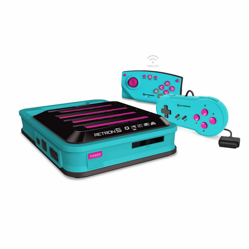 RetroN 5: HD Gaming Console for GBA / GBC / GB / Super NES / NES / Super Famicom / Famicom / Genesis / Mega Drive / Master System (Hyper Beach) image 2