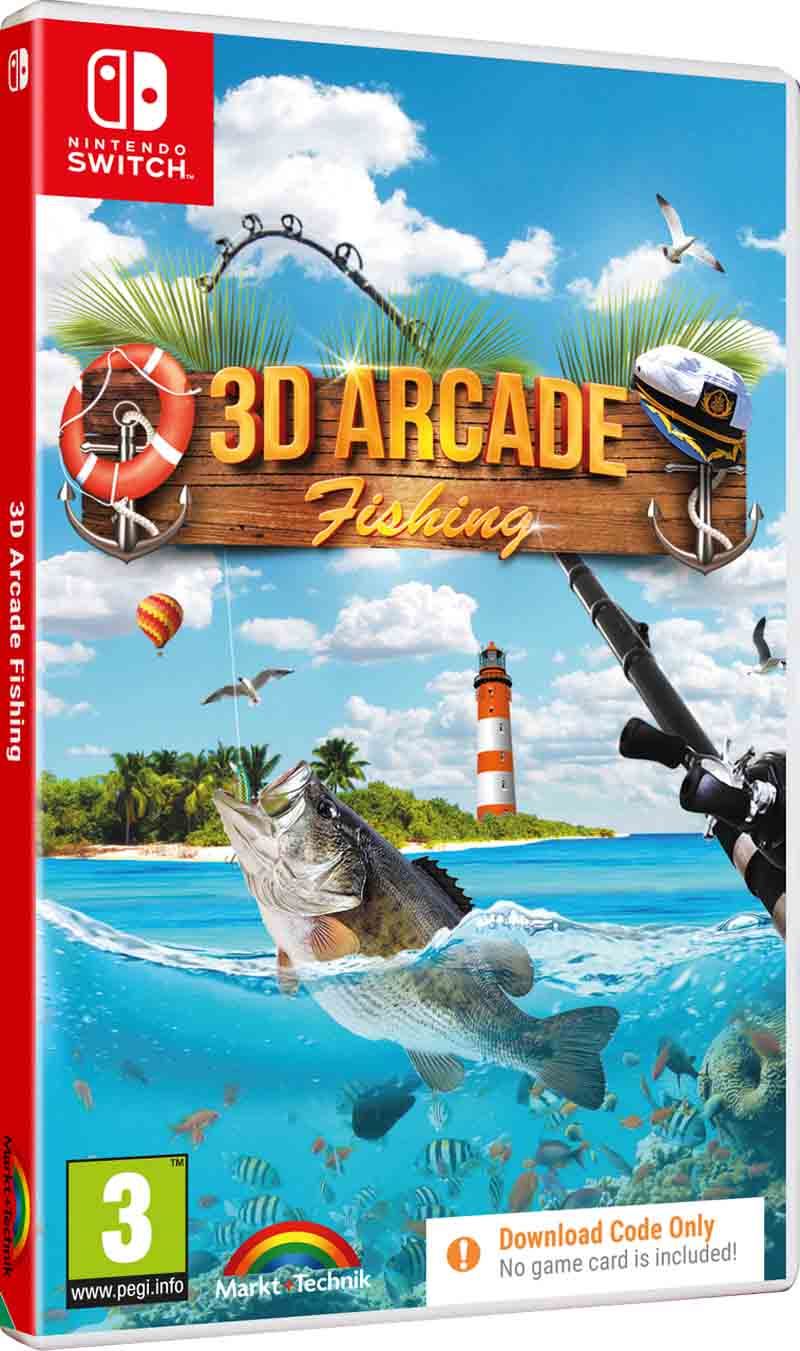 3D Arcade Fishing Nintendo Switch Game (Code in Box)