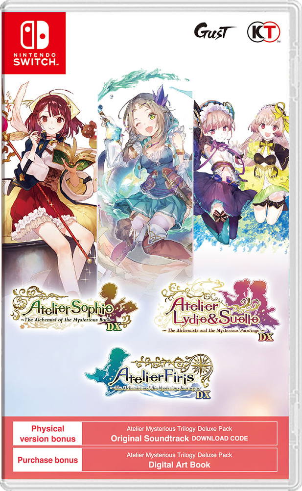Atelier Mysterious Trilogy Deluxe Pack English For Nintendo Switch Atelier Mysterious Trilogy Deluxe Pack English For Nintendo Switch