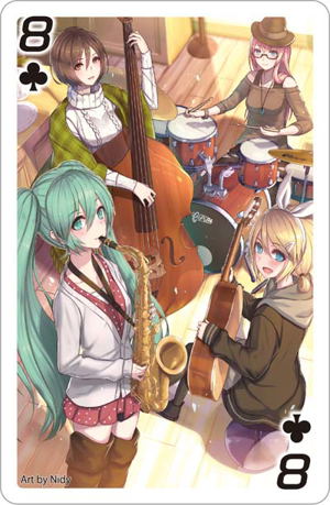 Hatsune Miku - Playing Cards