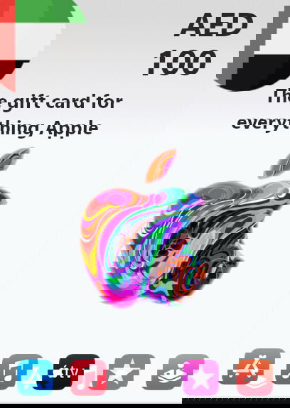 Apple Gift Card 100 AED United Arab Emirates Account digital