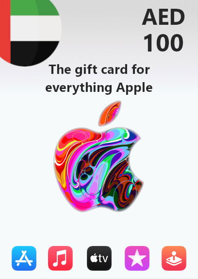 Apple Gift Card 100 AED | United Arab Emirates Account <span class="ext ext_digital">digital</span> image 1