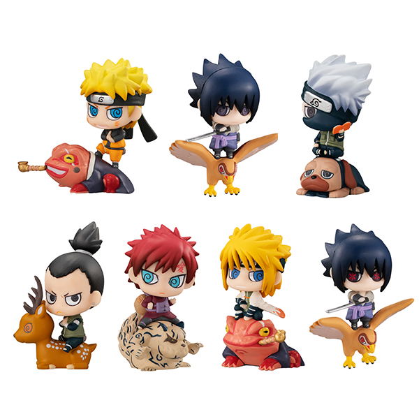 Petit Chara Land Naruto Shippuden New Color! - Summoning Technique Believe It! (Set of 8 Pieces) image 1