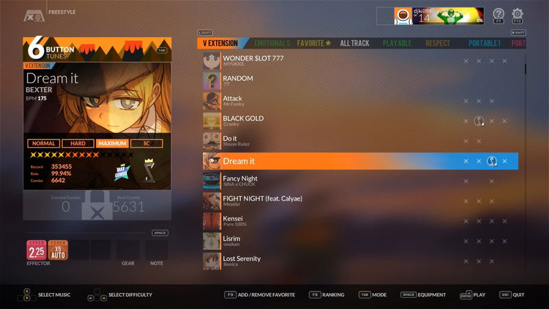Djmax Respect V (Complete Edition) <span class="ext" style="background-color: #2a475e; color: #FFFFFF;">STEAM</span> <span class="ext ext_digital">digital</span> image 10