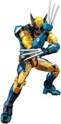 Fighting Armor X-Men Action Figure: Wolverine thumbnail 1