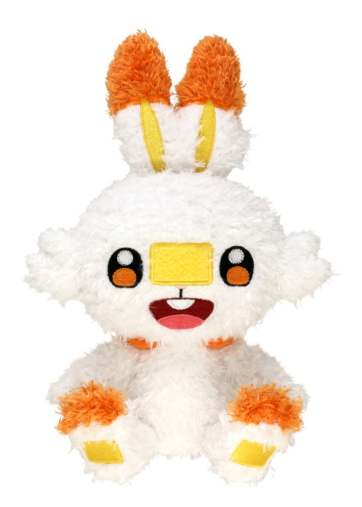 Pokemon Mokomoko Plush: Scorbunny image 1