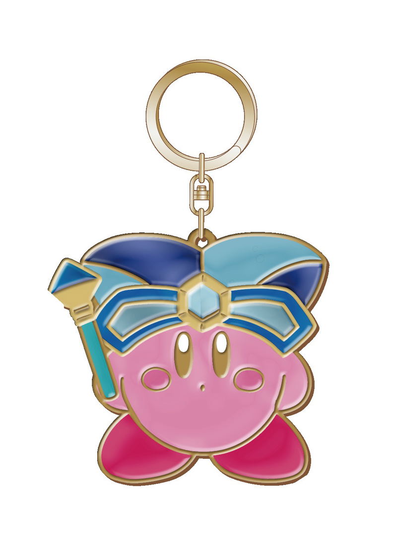 Kirby's Dream Land - KIRBY Mystic Perfume Stained Glass Style Key Chain Kirby image 1